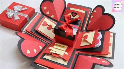 How To Make Explosion Box Diy Valentines Day Explosion Box Explosio