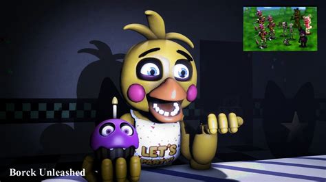 Sfm Toy Chica Reacts To Fnaf World Teaser Trailer Hd Youtube