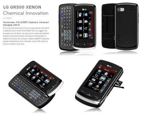 New Lg Xenon Gr500 Unlocked Touchscreen Slider Phone 3g Ebay