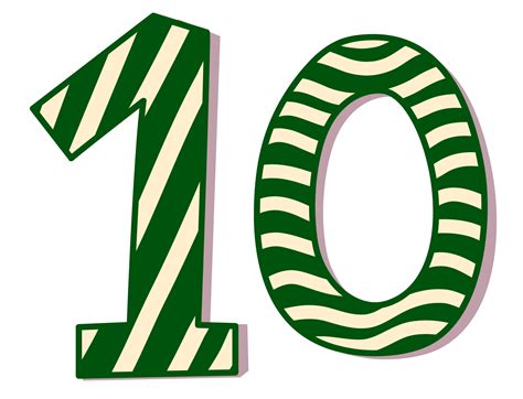 10 Number Png Stock Images Png Play