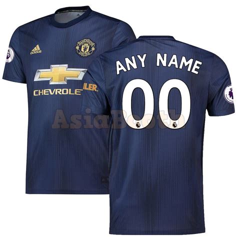 Buy the new man utd home & away shirts, training kit and gifts and personalise with official shirt printing. 2018-2019 Manchester United Third Jersey For Men ...
