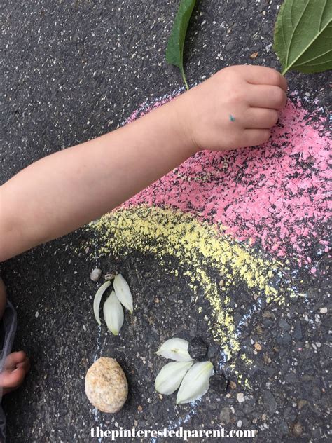 Chalk And Nature Art The Pinterested Parent