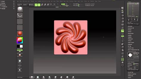 How To Apply Displacement Map Alpha In Zbrush Zbrush Zbrush Tutorial