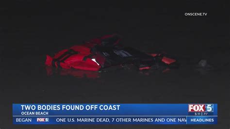 2 Bodies Found Near Boat In Ocean Beach Youtube