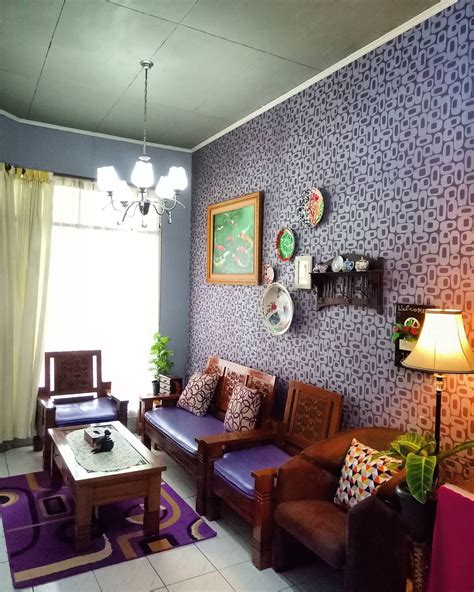 Lagi nyari ide buat cat ruang tamu ? 101 Wallpaper Ruang Keluarga Sederhana | Wallpaper Dinding