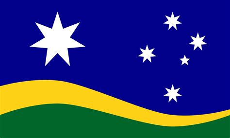 this is the most popular design for a new australian flag in our 1 000 member strong pro new