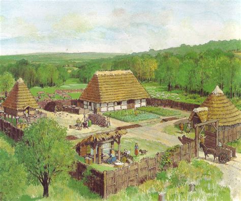 Gallic Farm Ancient Celts Ancient Architecture Celtic