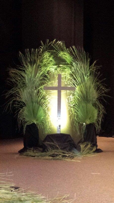 Church Decor Ideas Lent Palm Sunday Easter Thanksgiving