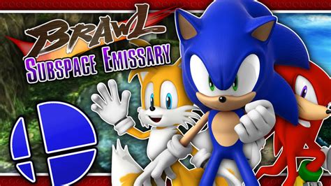 Super Smash Bros Brawl Subspace Emissary Part 12 Team Sonic Youtube