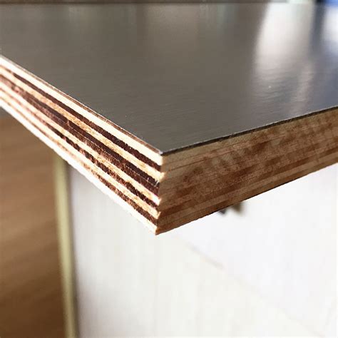 China Hpl Laminated Board With High Quality Silver Hpl Laminated