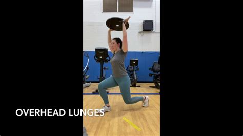 Overhead Lunges Youtube