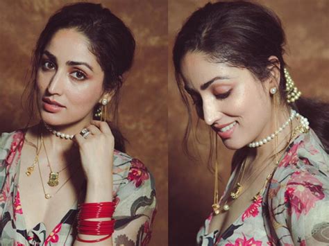 Actress Yami Gautam Is Looking Gorgeous In A Floral Dress