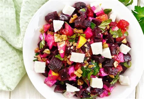 Beetroot Salad With Goats Cheese Real Recipes From Mums