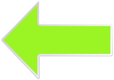 Arrow Green Left Png Clip Art Image Gallery Yopriceville High