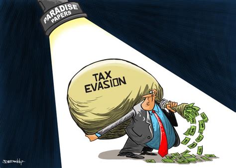 Tax Evasion Cartoon Movement