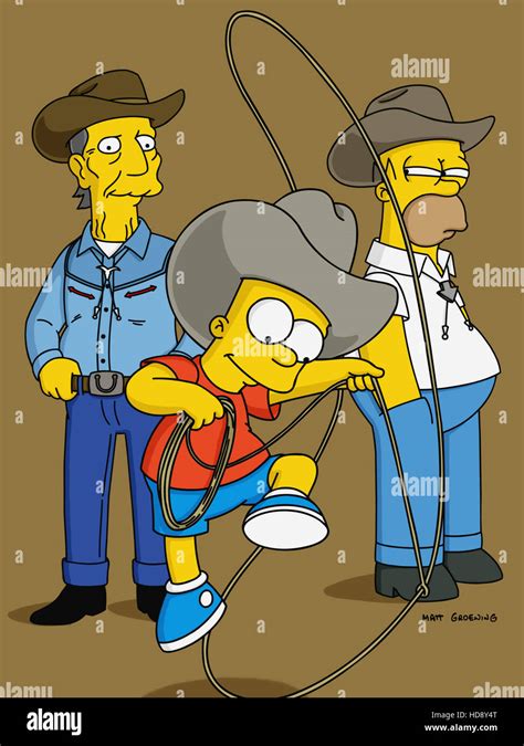 Simpsons The 1989 Present Voice Of Dennis Weaver Bart Simpson Homer Simpson Tm And