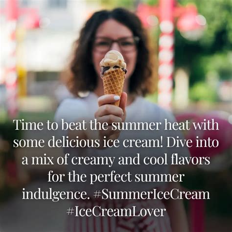 30 summer and ice cream quotes and instagram captions