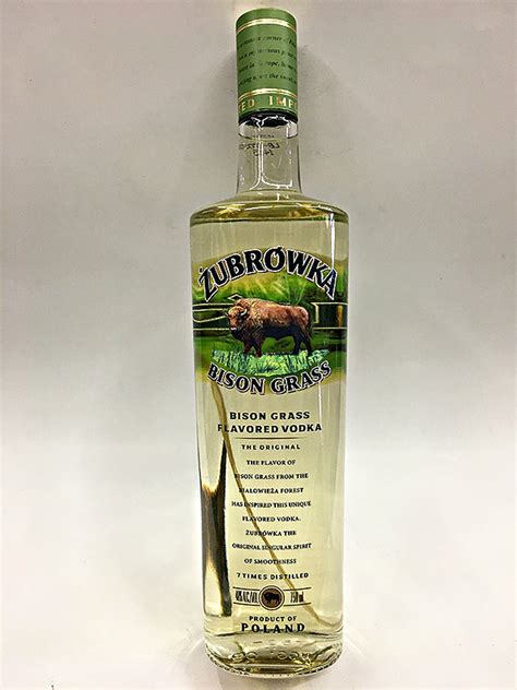 Zubrowka Zu Bison Grass Vodka Buy Zu Vodka Quality Liquor Store
