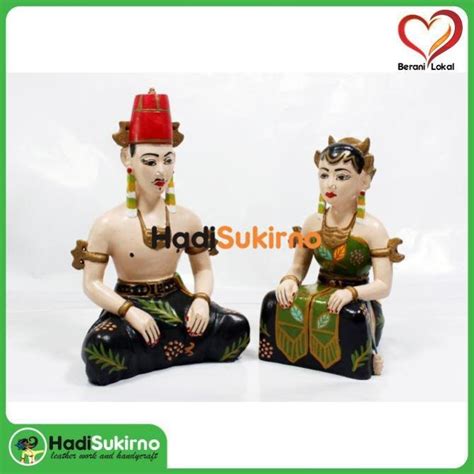 Jual PAJANGAN MINIATUR PATUNG PENGANTIN JAWA LORO BLONYO BASAHAN Shopee Indonesia