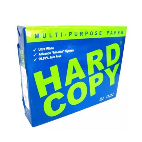 Hard Copy Multi Purpose Paper A4 Size 500 Sheets Department Store