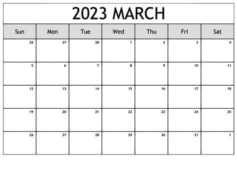 March 2024 Printable Calendar Pdf March 2024 Printable Calendar