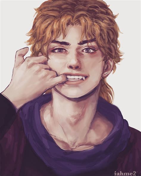 Fanart I Did A Portrait Of Part 1 Dio Showing Off His Fangs Iahme2