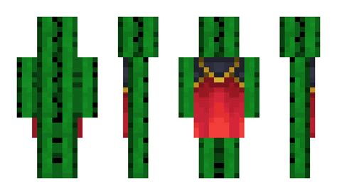 Cactus Minecraft Skin 64x32 Steve