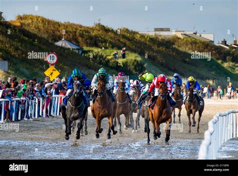 Laytown Races Drogheda Co Meath Ireland Stock Photo Alamy