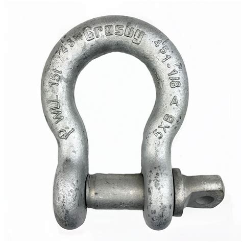1 1 8 Inch Crosby G 209A Alloy Screw Pin Shackles Wesco Industries