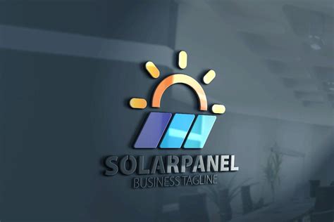 Solar Panel Logo Solar Logo Solar Panels Energy Logo