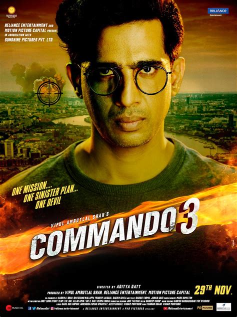 Vidyut jamwal, adah sharma, gulshan devaiah and others. Commando 3 Movie Trailer Official Video, Cast, Poster ...