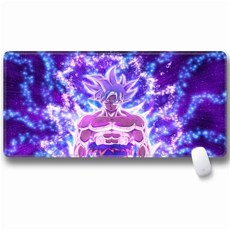 Dbs Powerful Goku Ultra Instinct Non Slip Large Mouse Pad Saiyan Stuff