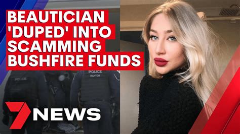 alleged sydney bushfire victims fund fraudster claims she was duped into scam 7news youtube