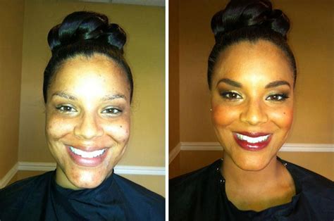 african american women before makeup before and after wedding makeup african american bri