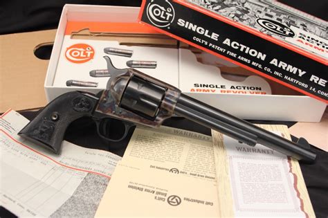 2nd Generation 45 Colt Saa Single Action Army Revolver In The Box