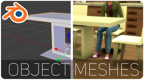 Creating A Basic Cc Object The Sims 4 Tutorial Meshing And Texturing