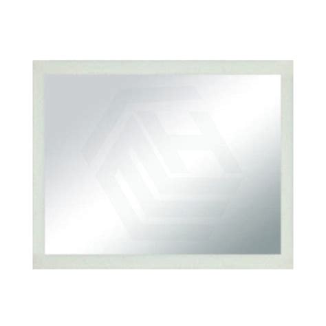 Bathroom Frosted Edge Mirror Rectangle Myhomeware