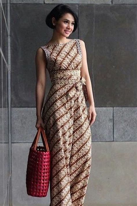 Model Dress Batik Modern
