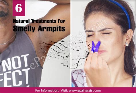 6 Natural Treatments For Smelly Armpits Smelly Armpits Armpit Odor