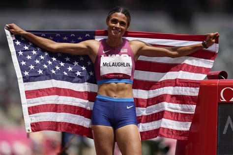Sydney McLaughlin sets world record at Tokyo Olympics and wins gold in ...