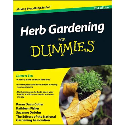 For Dummies Herb Gardening For Dummies Edition 2 Paperback
