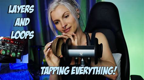 Layered Asmr Recorded Live Tapping Tingles Various Triggers Youtube