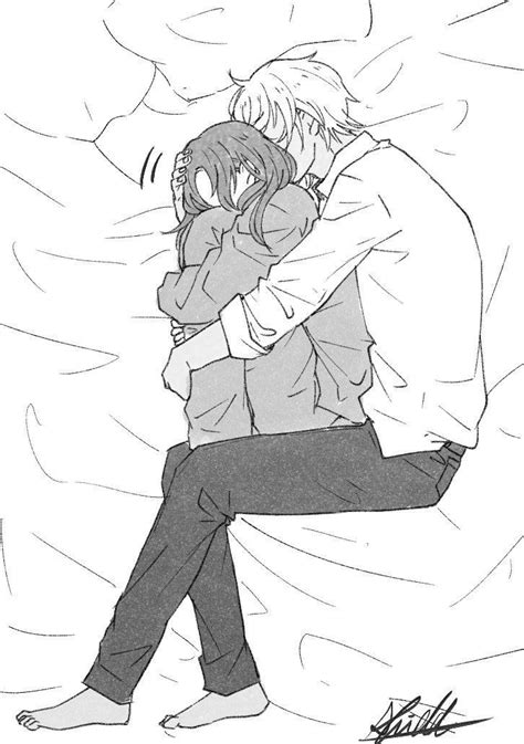 Anime Hugging
