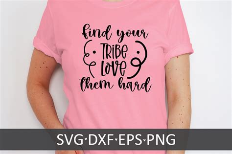 Find Your Tribe Love Them Hard Afbeelding door PrintableStore