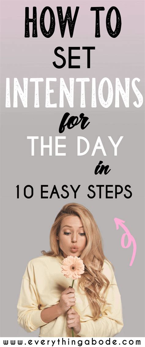 How To Set Intentions To Manifest Your Desires Intentions Self