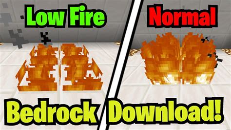 How To Get Low Fire Pack In Minecraft Bedrock Edition Mobileconsole