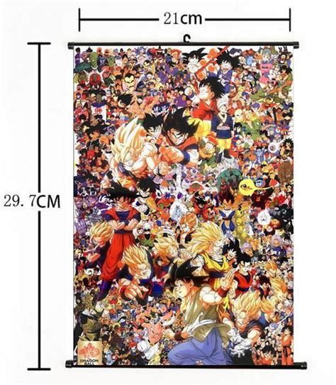 Dragon Ball Zsuper Poster Goku From Normal To Ultra Mastered 12in X