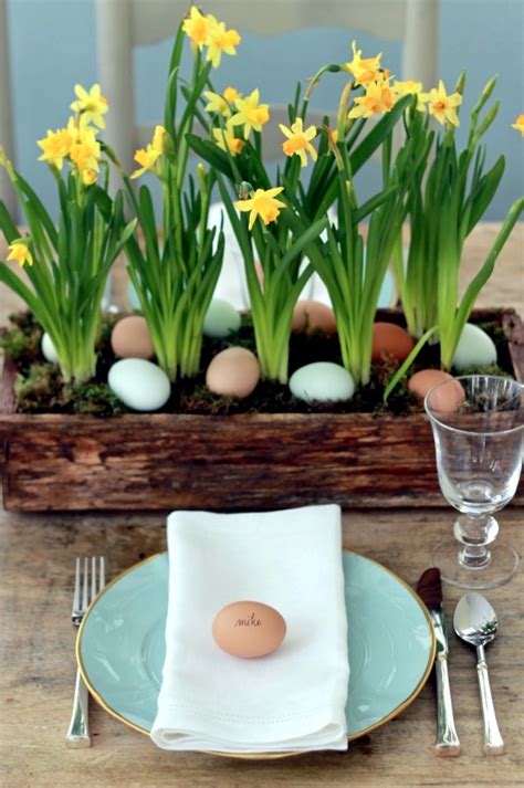 25 decorating ideas for the Easter table - put guests in an atmosphere of spring! | Interior ...