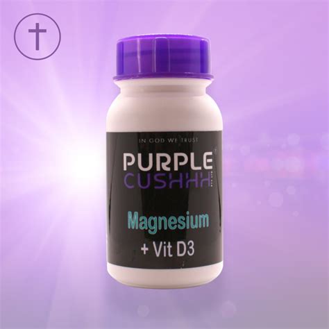 Magnesium Vit D3 Purple Cushhh