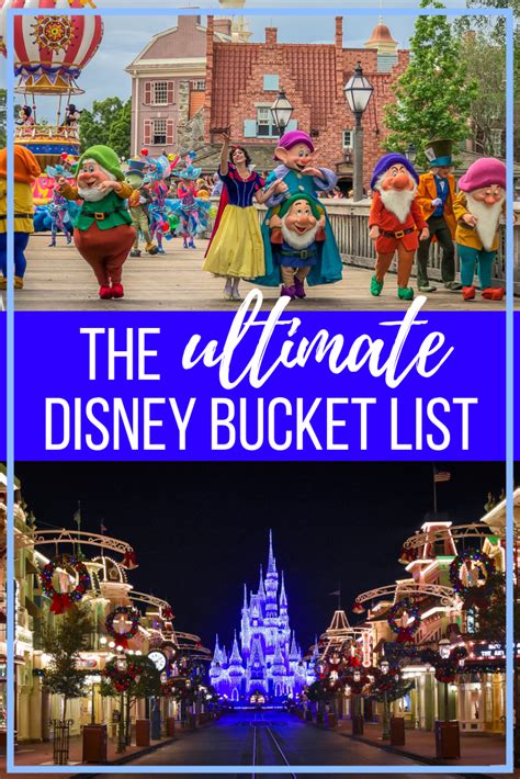 Disney Bucket List Disney Bucket List Disney World Planning Disney